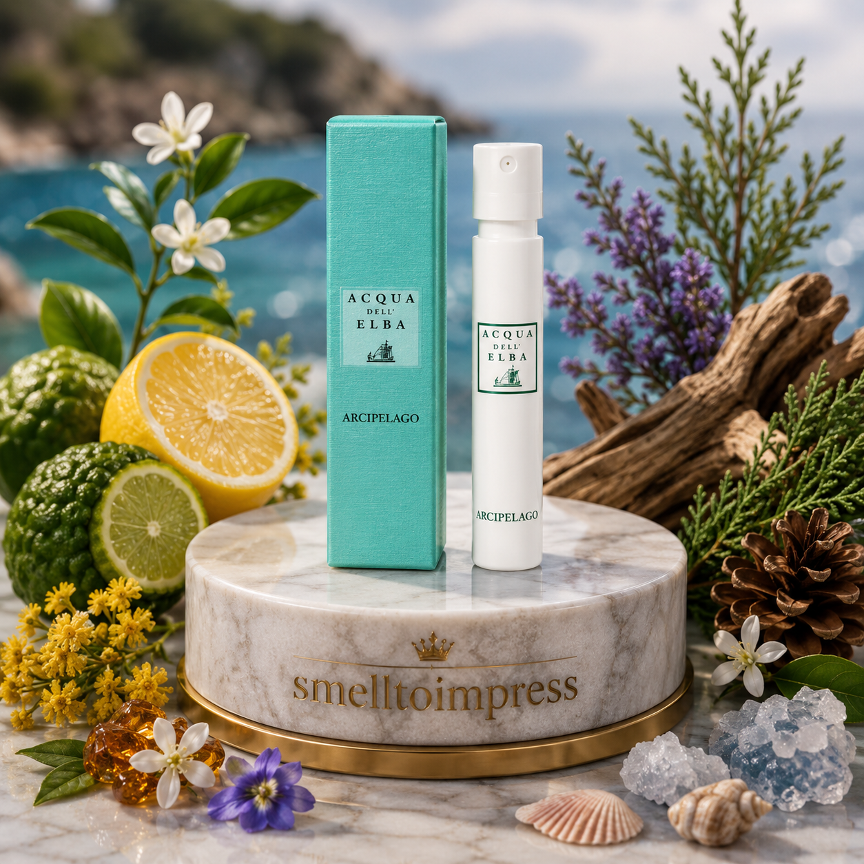 εικόνα επίσημου δείγματος αρώματος Acqua Dell' Elba Arcipelago 1,2 ml 0,04 fl. oz