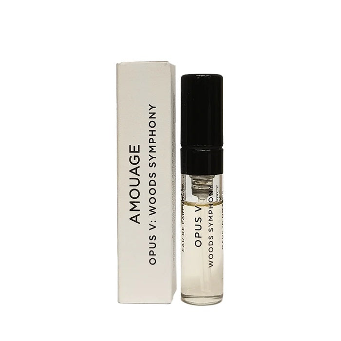 Amouage OPUS V Woods Symphony 2ml 0,06 oz δείγμα αρώματος επίσημος δοκιμαστής αρώματος