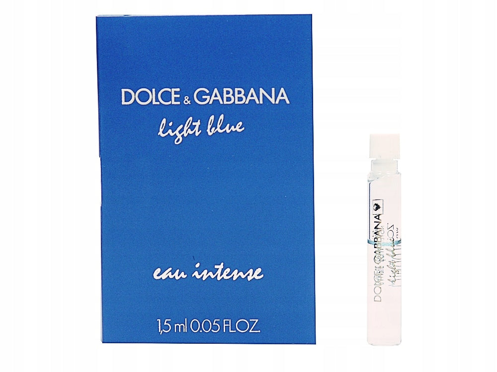 Dolce & Gabbana Light Blue Eau Intense 1.5 ML επίσημο δείγμα αρώματος