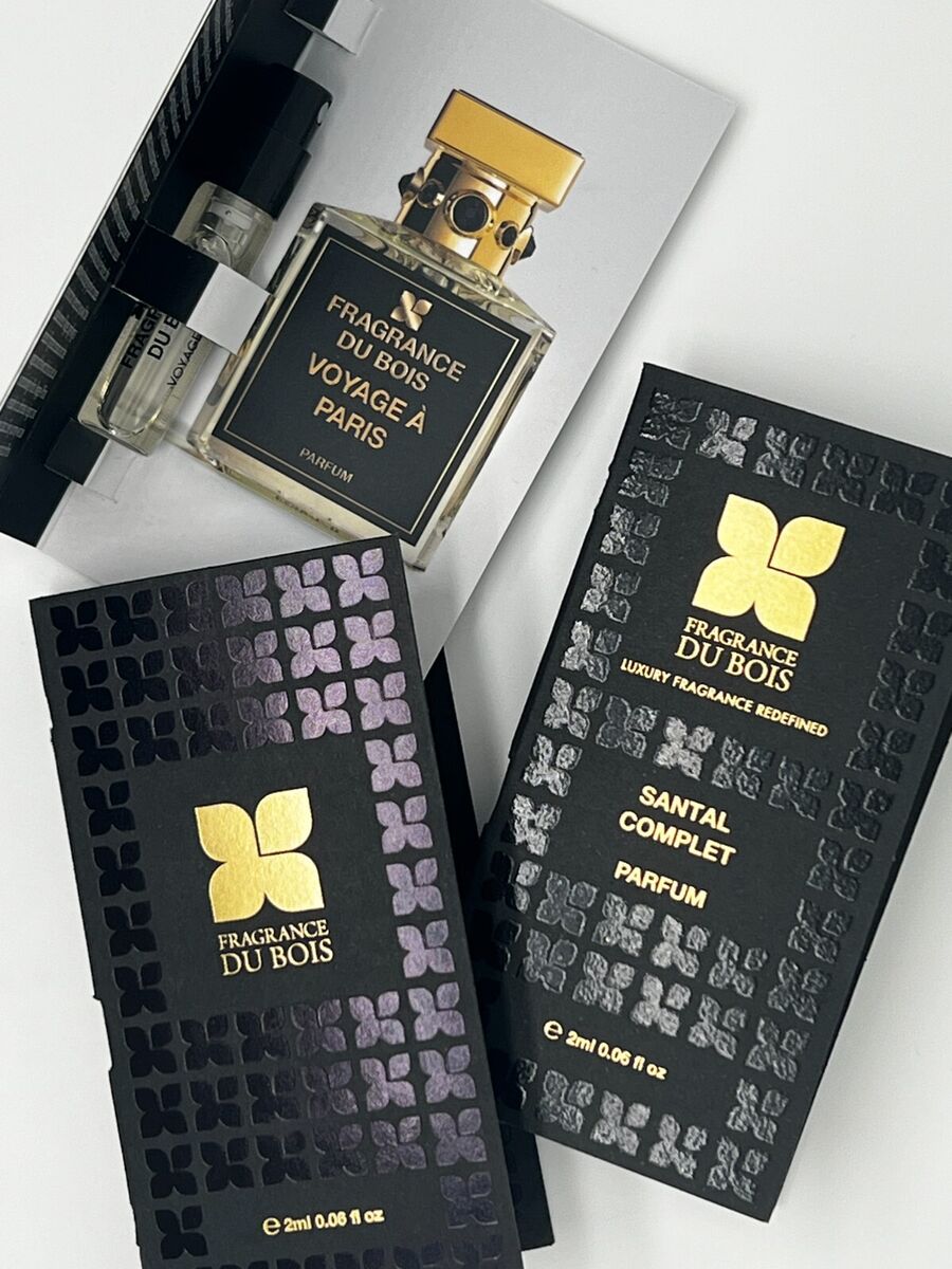 Fragrance Du Bois Solstis 1,5ml επίσημα δείγματα αρωμάτων δοκιμαστής αρώματος