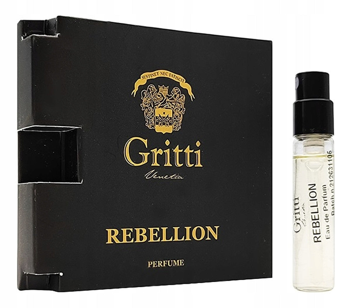Επίσημο δείγμα αρώματος Gritti Rebellion 2ml 0,06 fl. oz. εικόνα προϊόντος