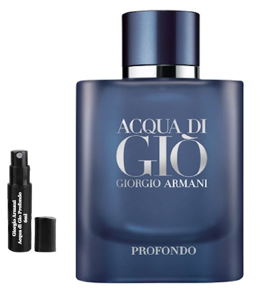Giorgio Armani Acqua di Gio Profondo 6ml 0,2 fl. oz. δείγματα αρώματος
