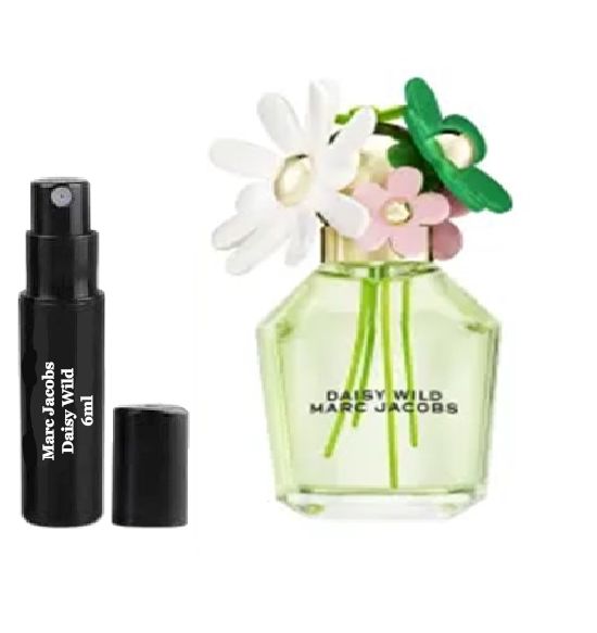 Δείγματα αρώματος Marc Jacobs Daisy Wild 6ml 0,2 ουγγιές υγρού.