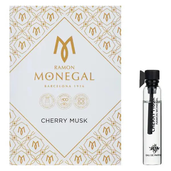 Επίσημο δείγμα αρώματος Ramon Monegal Cherry Musk 2ml 0,06 fl.oz. δοκιμαστής αρώματος