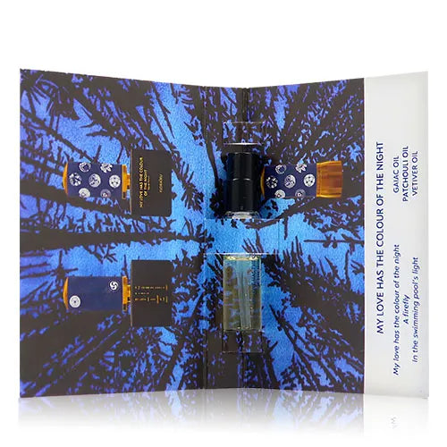 επίσημο δείγμα αρώματος Floraiku My Love Has The Colour Of The Night άρωμα 1,5ml