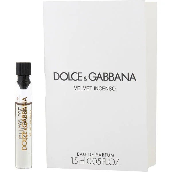 Velvet Incenso By Dolce & Gabbana 1.5ml 0.05 fl. o.z. επίσημο δείγμα αρώματος
