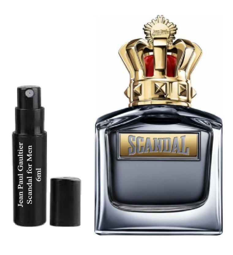 Jean Paul Gaultier Scandal for Men 6ml 0.20 fl. oz. δείγμα αρώματος, Jean Paul Gaultier Scandal for Men 6ml 0.20 fl. oz. επίσημο δείγμα αρώματος, Δείγμα αρώματος Jean Paul Gaultier Scandal for Men 6ml 0.20 fl. oz.,