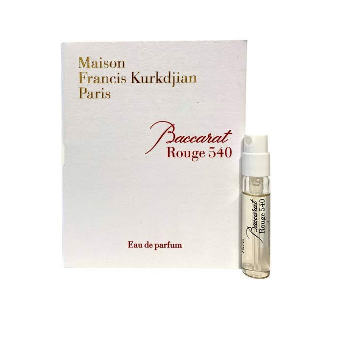 Maison Francis Kurkdjian Baccarat Rouge 540 2ml 0,06 fl. oz. επίσημα δείγματα αρώματος