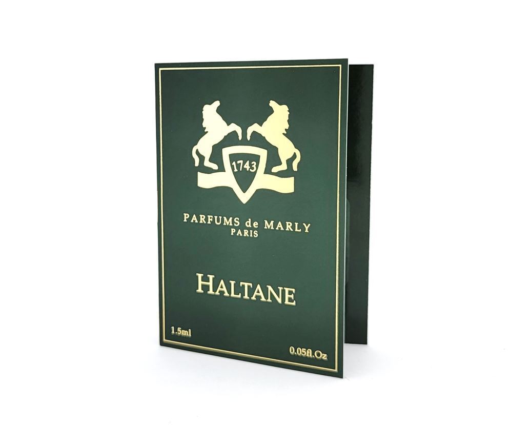 Δείγμα επίσημου αρώματος Parfums De Marly Haltane 1,5ml 0,05 ουγγιάς υγρού.