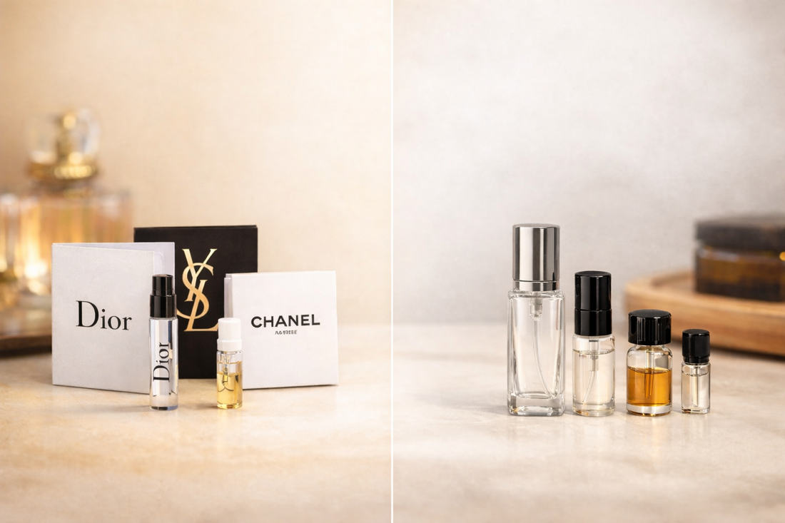 Official perfume samples vs Decants: When Should You Choose Each?