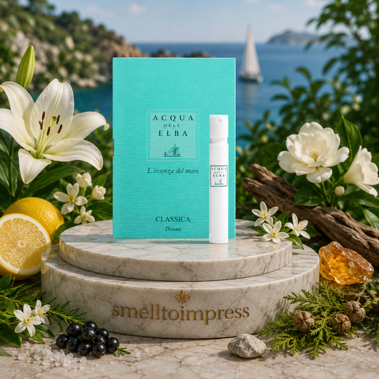 εικόνα επίσημου δείγματος αρώματος Acqua dell' Elba Classica Donna 1,2 ml 0,04 fl. oz