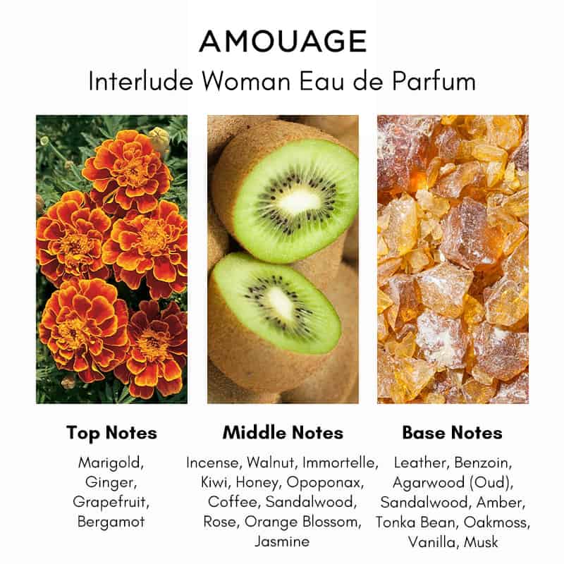 Amouage Interlude Woman 2ml 0.06 oz επίσημο δείγμα αρώματος, δοκιμαστής αρωμάτων
