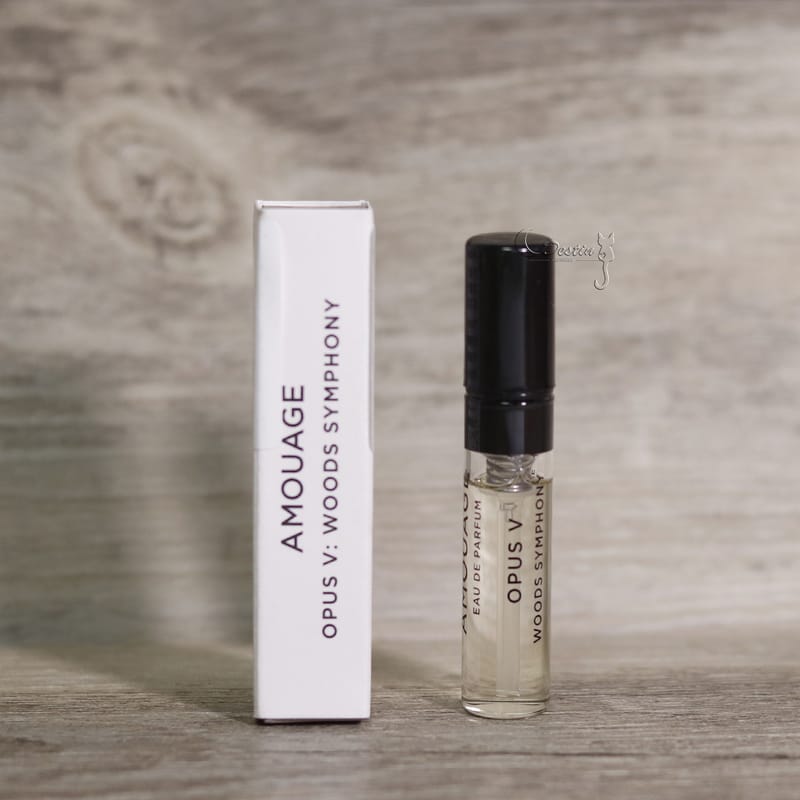 Amouage OPUS V Woods Symphony 2ml 0.06 oz δείγμα αρώματος επίσημος δοκιμαστής αρωμάτων