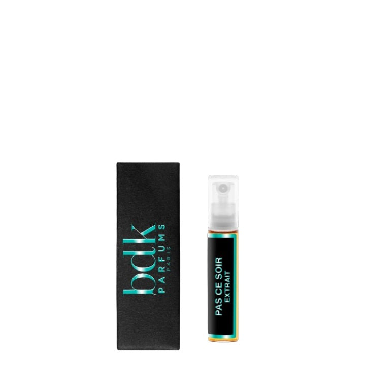 BDK Parfums Pas Ce Soir Extrait επίσημο δείγμα αρώματος 2ml 0,06 ουγγιάς υγρού.