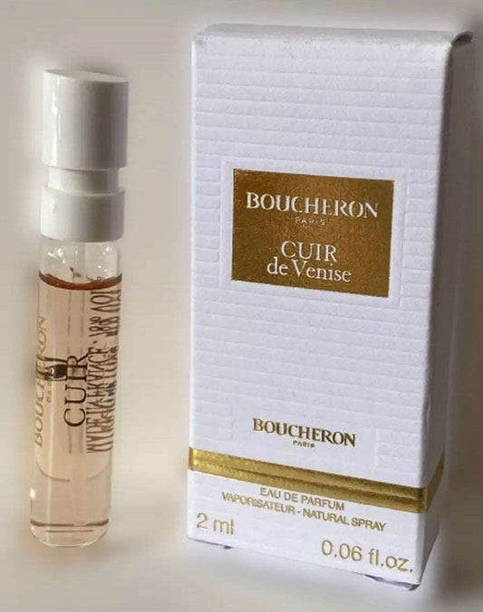 Boucheron Cuir de Venise 2ml 0,06 fl. oz. επίσημα δείγματα αρώματος, Boucheron Cuir de Venise 2ml 0,06 fl. oz. επίσημα δείγματα αρωμάτων
