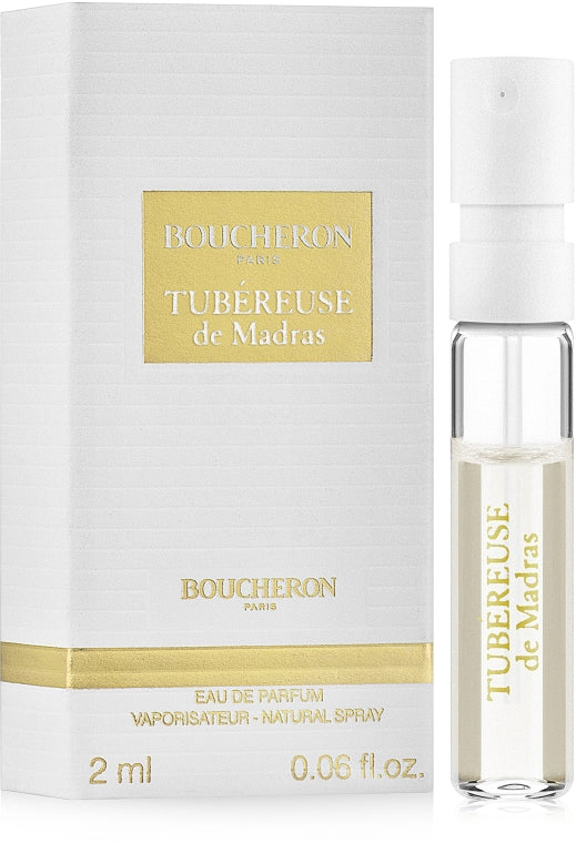 Boucheron Tubereuse de Madras 2ml 0,06 fl. oz. επίσημα δείγματα αρώματος