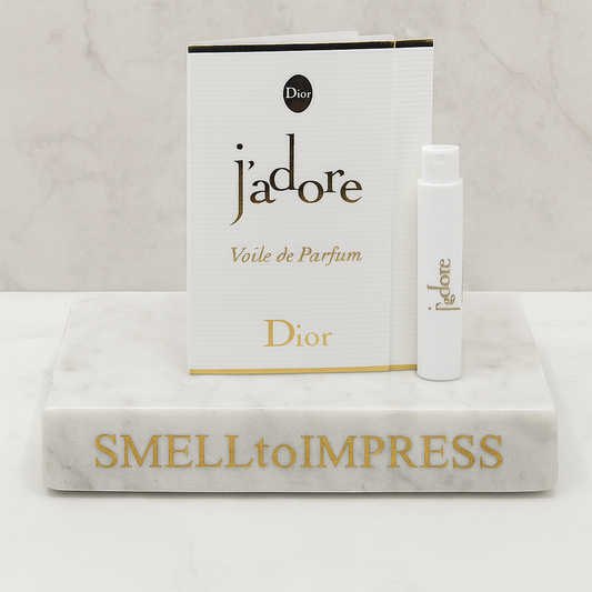 εικόνα επίσημων δειγμάτων αρώματος CHRISTIAN DIOR JADORE VOILE DE PARFUM 1ML