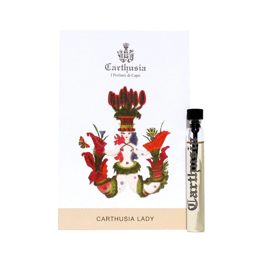 επίσημο δείγμα αρώματος Carthusia Carthusia Lady μέγεθος 2ml 0,06 ουγγιάς.