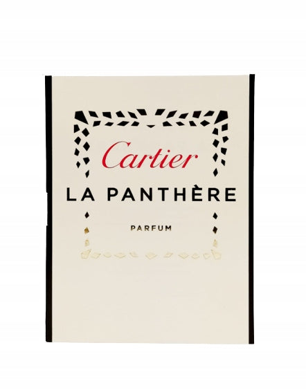 Cartier La Panthere 1,5ml 0,05 fl. oz. επίσημο δείγμα αρώματος