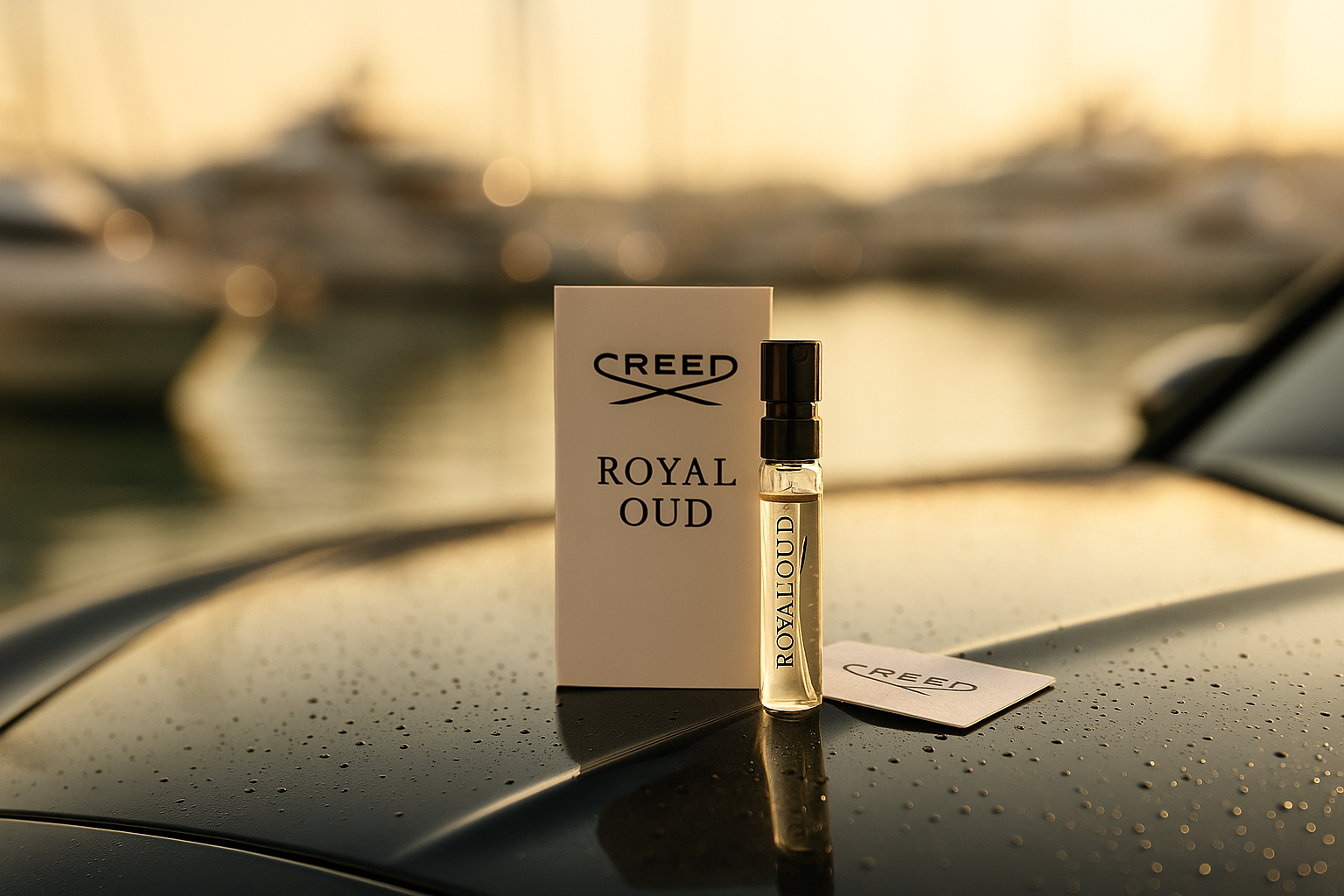 Creed Royal Oud edp 2ml 0.06 fl. oz. επίσημο δείγμα αρώματος, δοκιμαστής αρωμάτων