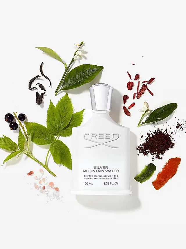Creed Silver Mountain Water 1.7ml 0.0574 επίσημο δείγμα αρώματος, δοκιμαστής αρωμάτων