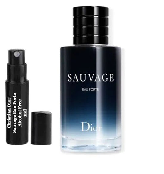 Δείγματα αρώματος Christian Dior Sauvage Eau Forte χωρίς αλκοόλ 1ml 0,034 fl. oz