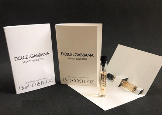 Dolce & Gabbana VELVET Ginestra 1,5ml επίσημο δείγμα αρώματος