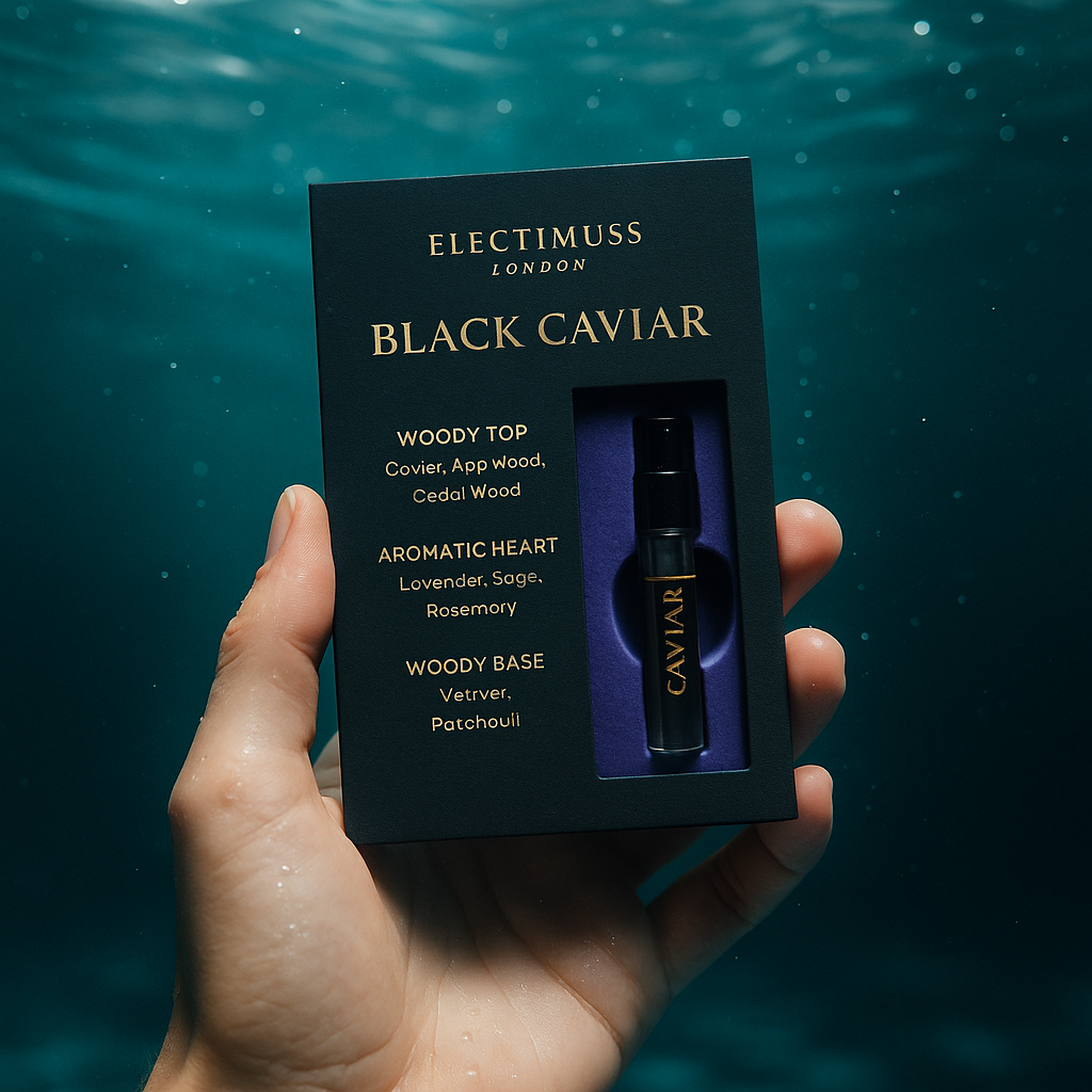 Electimuss London Black Caviar 1.5ml 0.05 fl. oz. επίσημο δείγμα αρώματος