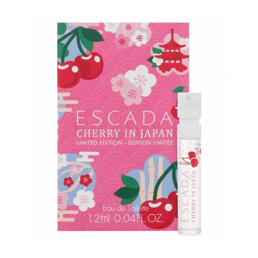 Escada Cherry στην Ιαπωνία έκδοση περιορισμένη 1,2ml 0,04 fl. oz. επίσημα δείγματα αρώματος