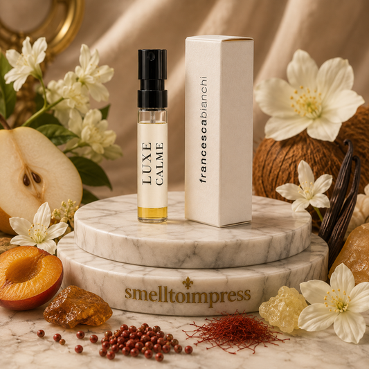 εικόνα επίσημου δείγματος αρώματος Francesca Bianchi Luxe Calme Volupte 1,5 ml 0,07 fl. oz