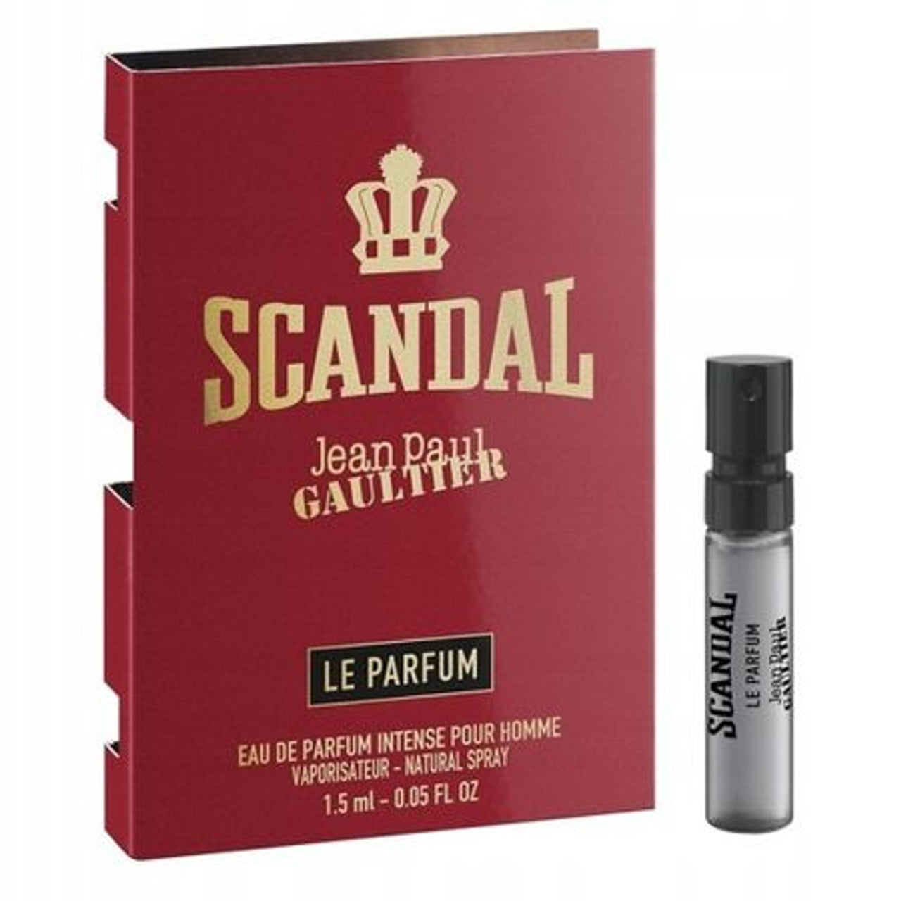 Επίσημα δείγματα αρώματος Jean Paul Gaultier Scandal Le Parfum Intense, δοκιμαστικό άρωμα Jean Paul Gaultier Scandal Le Parfum Intense