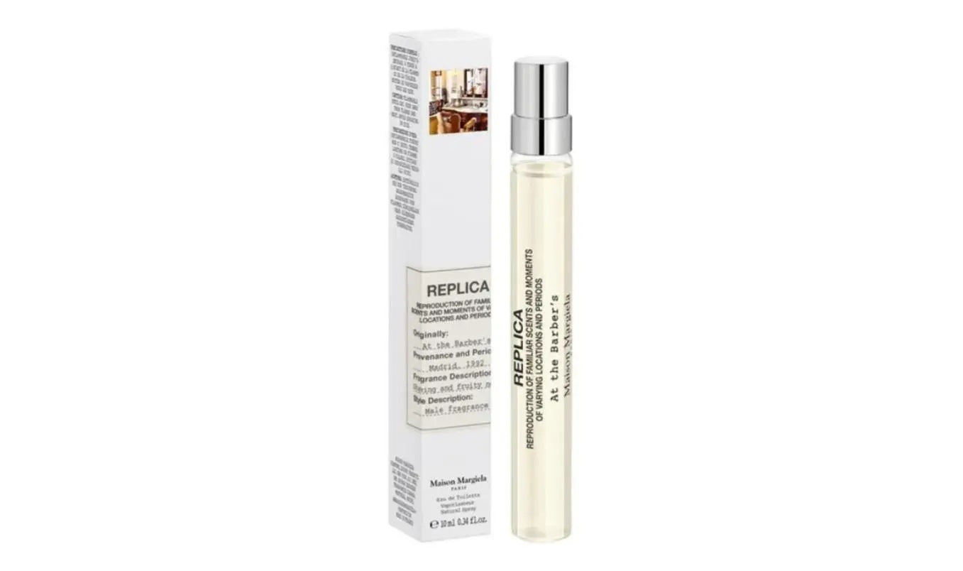 Maison Margiela Replica At the Barbers 10ml επίσημο αρωματικό δείγμα για ταξίδια, δοκιμαστικό αρώματος