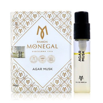 Επίσημο δείγμα αρώματος Ramon Monegal Agar Musk 2ml 0,06 fl.oz. δοκιμαστής αρώματος