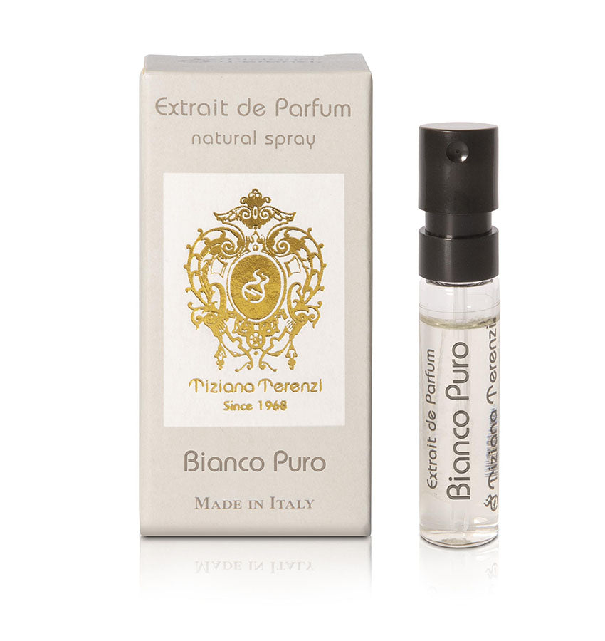 TIZIANA TERENZI Bianco Puro Εκχύλισμα αρώματος 0,05 OZ 1,5 ML επίσημο δείγμα αρώματος