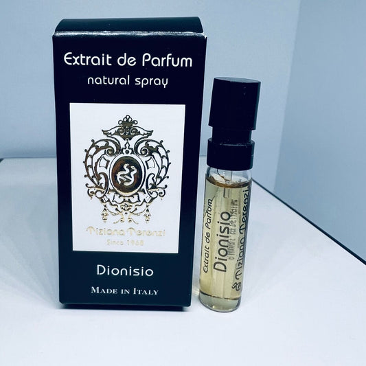 TIZIANA TERENZI Dionisio 0,05 OZ 1,5 ML επίσημο δείγμα αρώματος