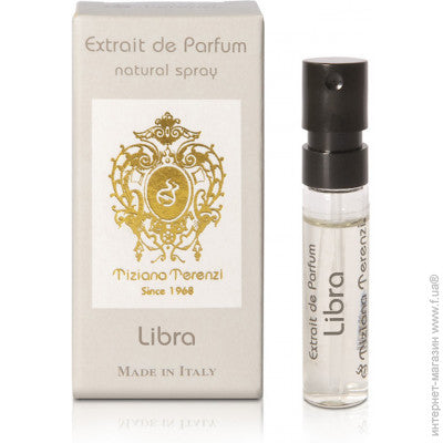 TIZIANA TERENZI Libra Extrait de parfum 0,05 OZ 1,5 ML επίσημος δοκιμαστής αρώματος δείγματος αρώματος