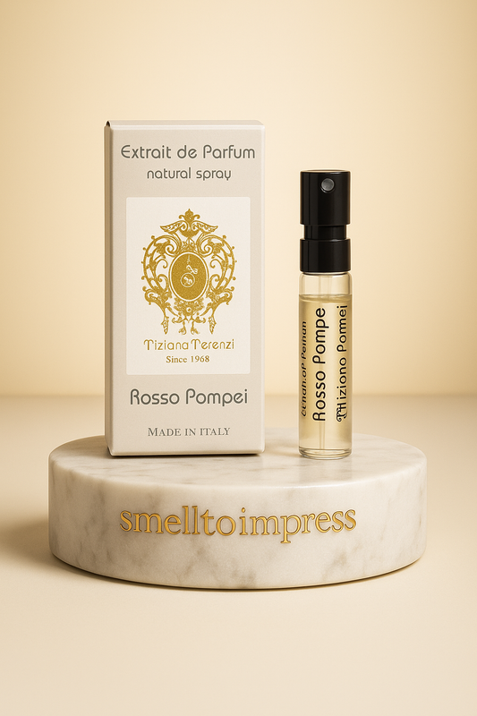 εικόνα του TIZIANA TERENZI Luna Collection Rosso Pompei Extrait de parfum 0,05 OZ 1,5 ML επίσημο δείγμα αρώματος