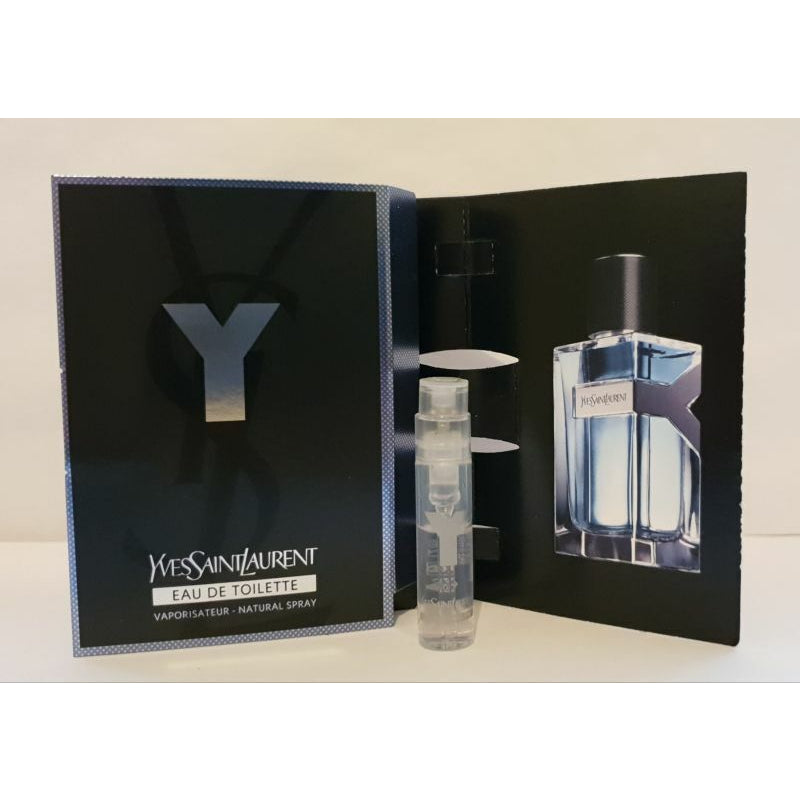 Yves Saint Laurent Y Eau de Toilette 1,2 ml 0,04 oz. επίσημος δοκιμαστής αρώματος δείγματος αρώματος