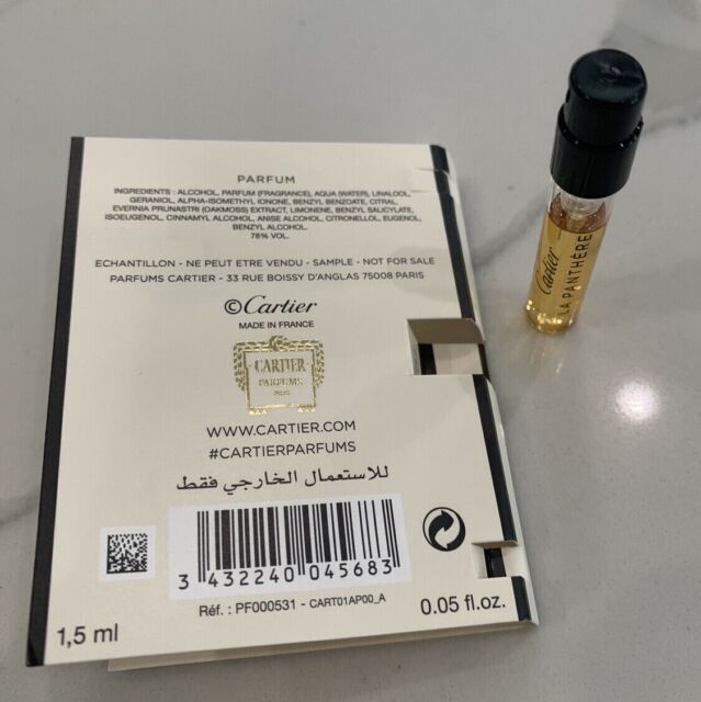 Δείγμα αρώματος Cartier La Panthere