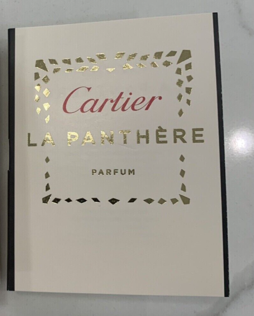 Cartier La Panthere 1,5ml 0,05 fl. oz. επίσημο δείγμα αρώματος