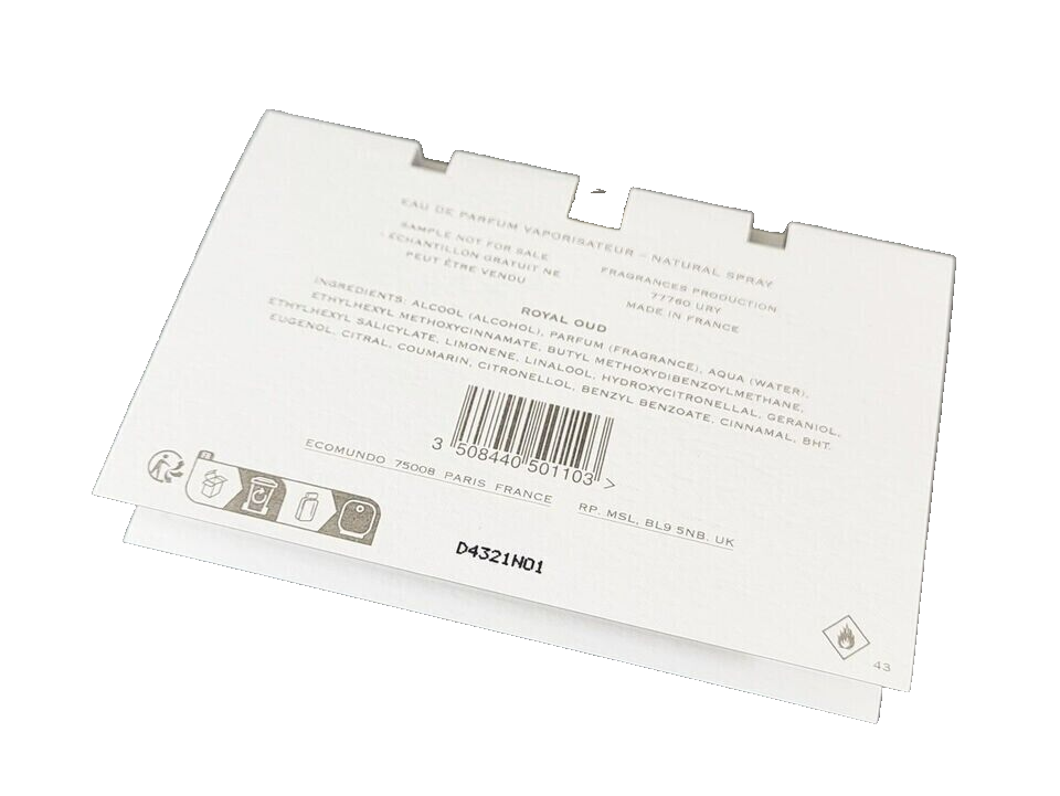 Creed Royal Oud edp 2ml 0,06 fl. oz. δείγμα αρώματος