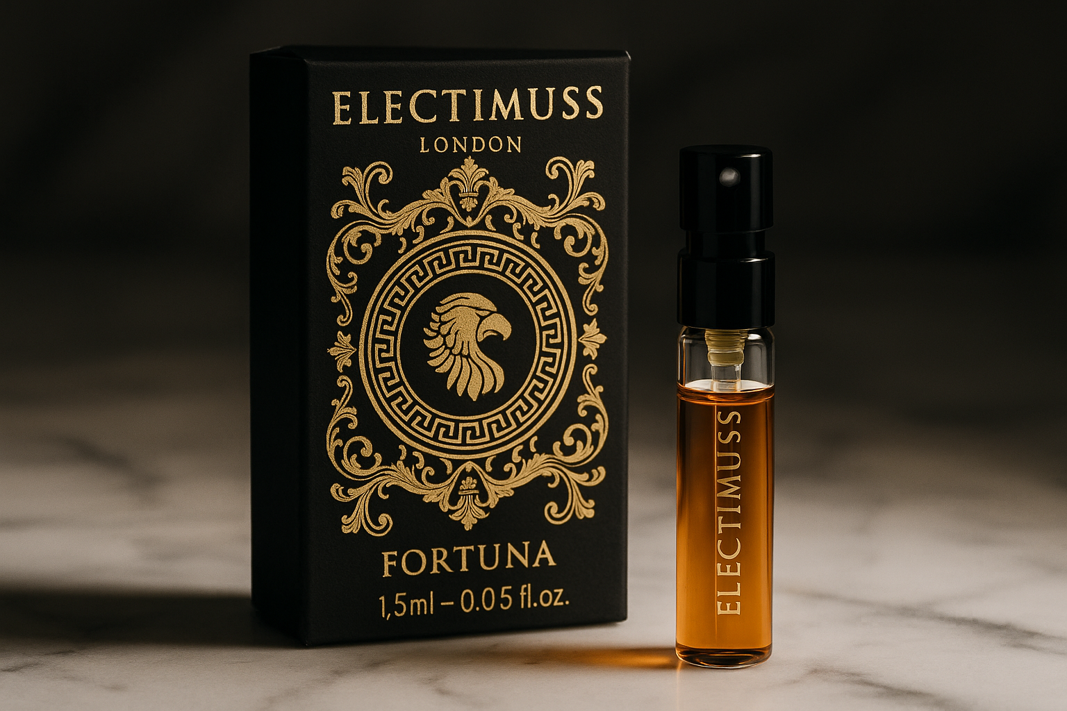 Electimuss London Fortuna 1.5ml 0.05 fl. oz. επίσημο δείγμα αρώματος