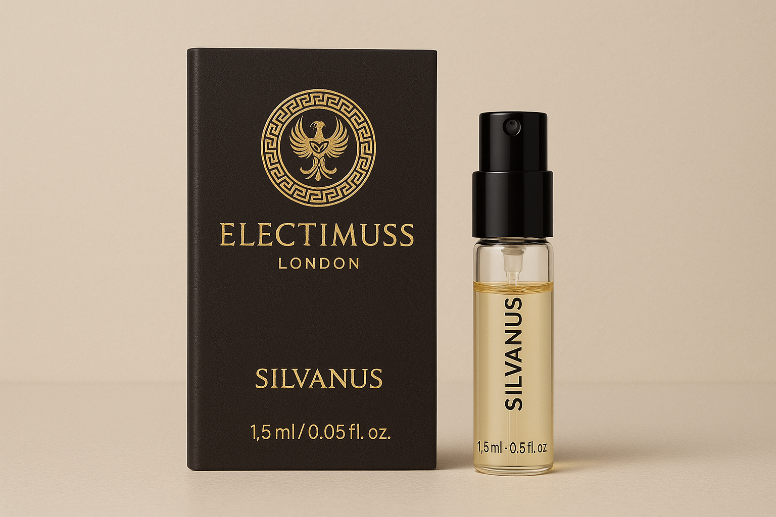 Electimuss London Silvanus 1.5ml 0.05 fl. oz. επίσημο δείγμα αρώματος