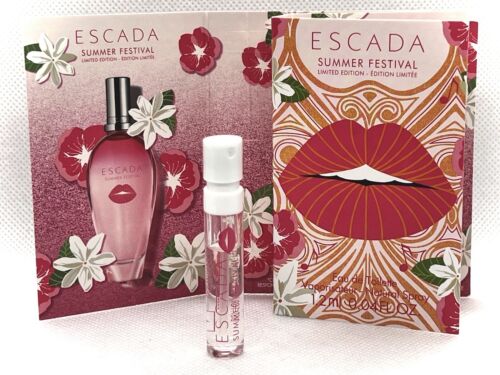 Escada Summer Festival limited edition 1,2ml 0,04 fl. oz. επίσημα δείγματα αρώματος