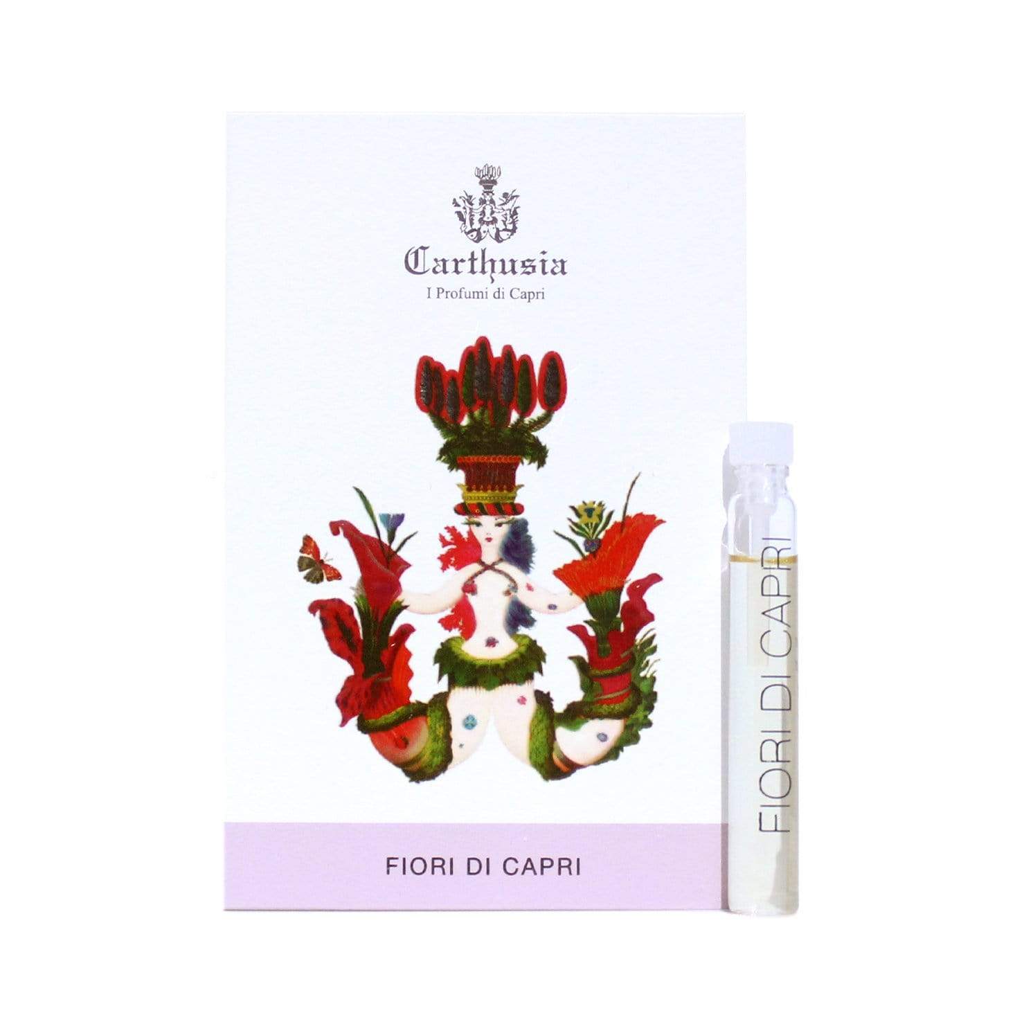 επίσημο δείγμα αρώματος Carthusia Fiori di Capri μέγεθος 2ml 0,06 ουγγιάς.