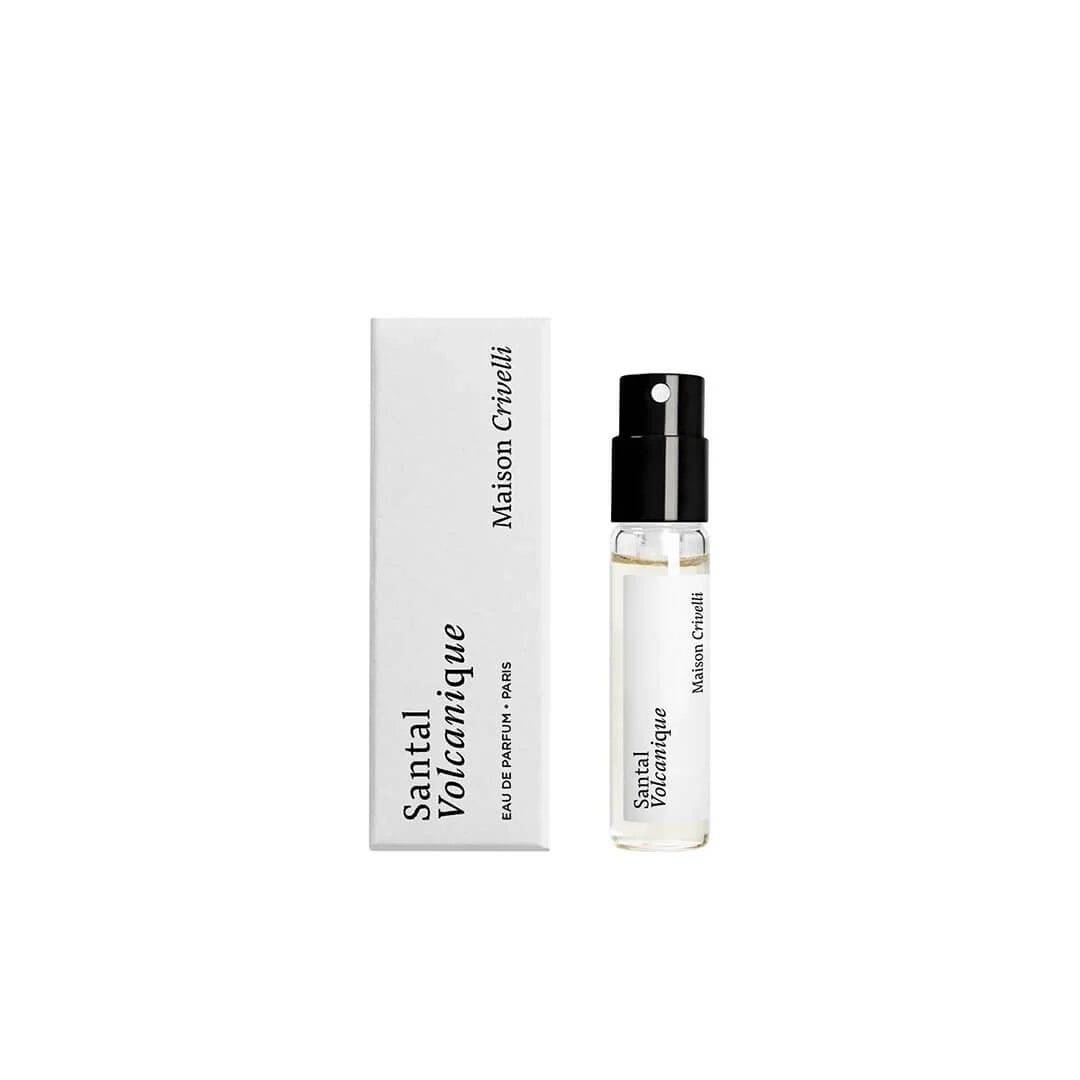 επίσημα δείγματα αρώματος του Maison Crivelli Santal Volcanique άρωμα 1,5ml 0,05 ουγγιάς.