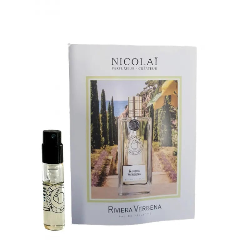 επίσημα δείγματα αρώματος του αρώματος Nicolai Riviera Verbena 1,8ml 0,07 ουγγιάς.