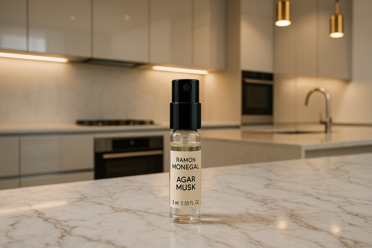Επίσημο δείγμα αρώματος Ramon Monegal Agar Musk 2ml 0,06 fl.o.z. δοκιμαστής αρωμάτων
