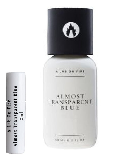 Ένα Εργαστήριο στη Φωτιά Σχεδόν Διαφανές Μπλε δείγματα-Ένα Εργαστήριο στη Φωτιά Σχεδόν Διαφανές Μπλε-Ένα Εργαστήριο στη Φωτιά-2ml-μυρωδιά για εντύπωση