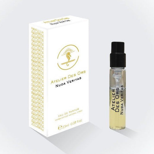 Atelier Des Ors Nuda Veritas 2,5ml 0,08 fl. oz. Επίσημα δείγματα αρωμάτων